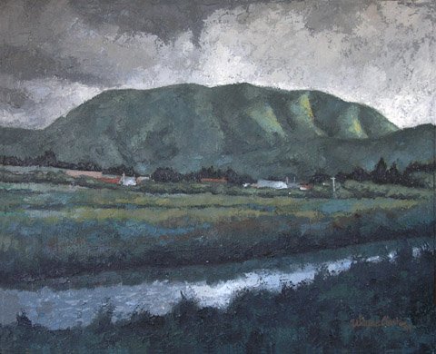 Black Mountain from Paper Mill Creek