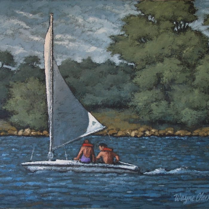 Another Sailboat on Santa Fe Lake