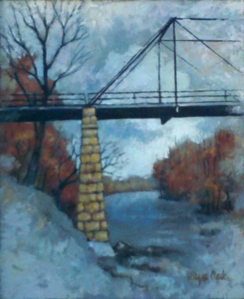 Stone Column and Iron Bridge